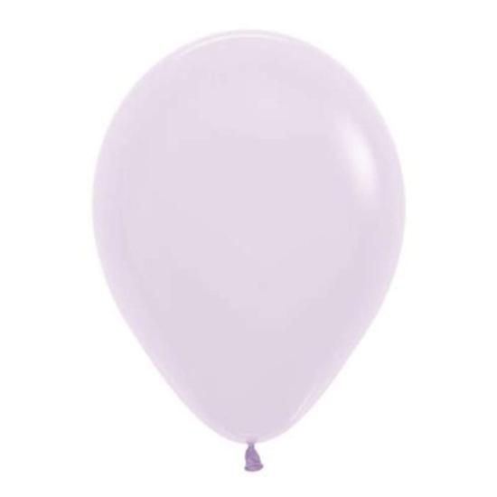 50 Latex Balloons 12" Matte Pastel Lilac
