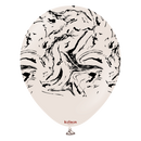 Kalisan Space Nebula White Sand/Black 12" 25pk