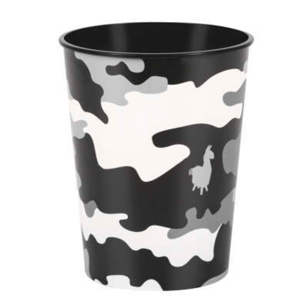 Fortnite Camouflage Large 16oz Single Plastic Cup