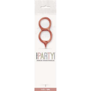 Unique Party Candle Sparkler Number 8 Rose Gold 7
