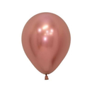 Sempertex Reflex Rose Gold 5" Latex Balloons 50pk