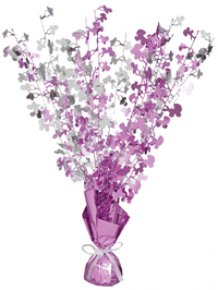 Baby Shower Pink Glitz Balloon Weight Centrepiece