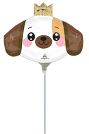 Anagram Kawaii Puppy 11" Air Fill Foil Balloon