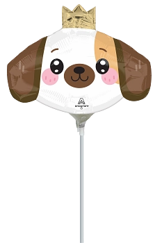 Anagram Kawaii Puppy 11" Air Fill Foil Balloon