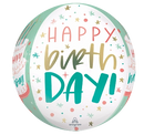 Anagram Happy Cake Day 15" Orbz Foil Balloon
