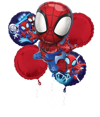 Anagram Spidey & Friends Foil Balloon Bouquet