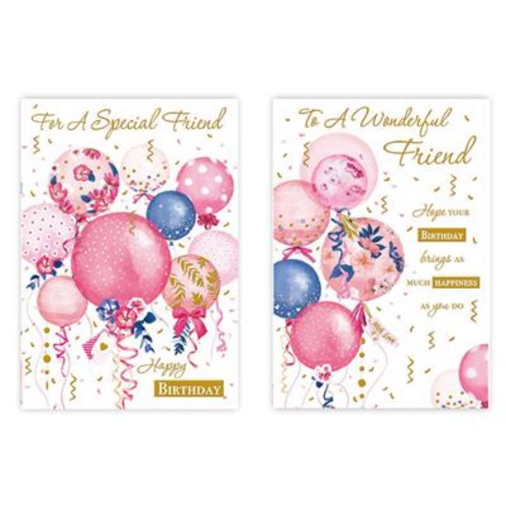 Poppyhill C50 Birthday Friend 12pk