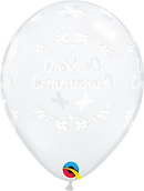 Qualatex Communion Diamond Clear 11" Latex 50pk