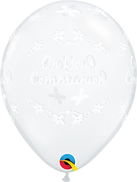 Qualatex Communion Diamond Clear 11" Latex 50pk