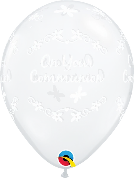 Qualatex Communion Diamond Clear 11" Latex 50pk