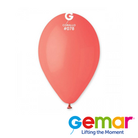 Gemar Standard Corallo 13" Latex Balloons 50pk