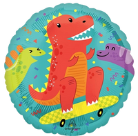 Anagram Foil Balloon Cool Dinos 18