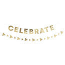 Unique Gold Celebrate Garland Decoration Set