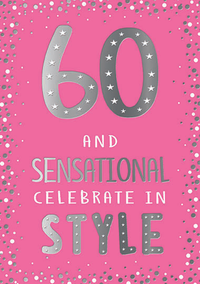 Simon Elvin C50 Birthday Age 60 6pk