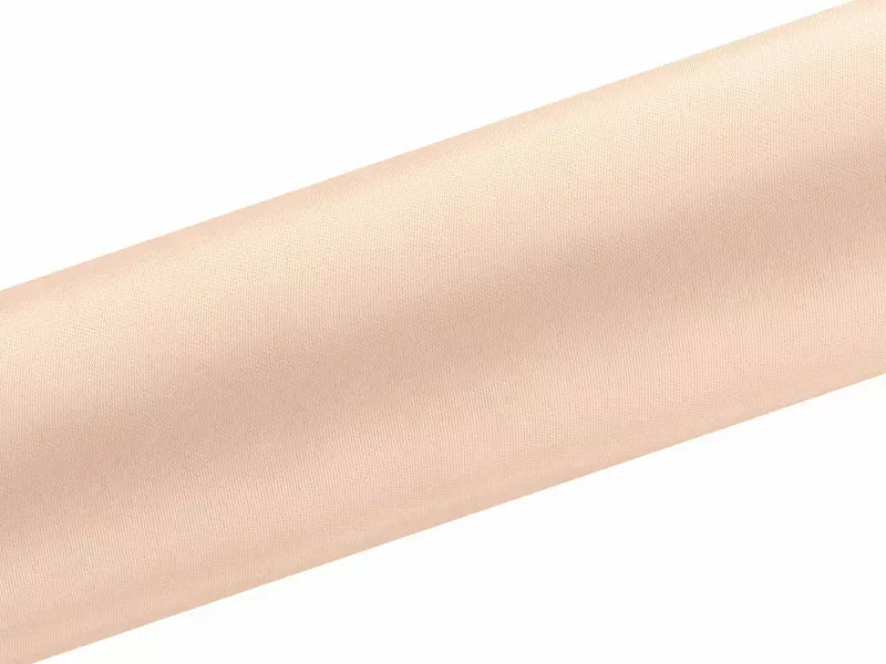 Satin Fabric Light Peach 0.16x9M