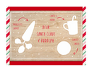 Gem Imports Snack Board For Santa 20x30cm