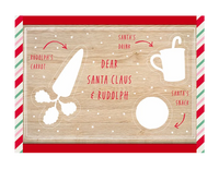 Gem Imports Snack Board For Santa 20x30cm