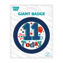 Big Badges Age 11 Male 6pk