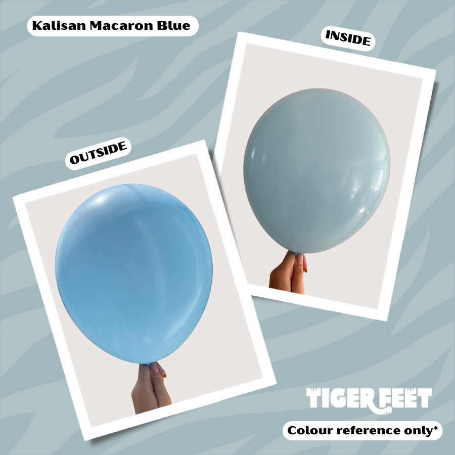 Kalisan Macaron Blue 18" Latex Balloons 25pk