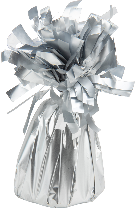 Oaktree Tassel Balloon Weight Silk Silver