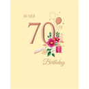 Regal 6 Pack Cards C50 Everyday Birthday Age 70