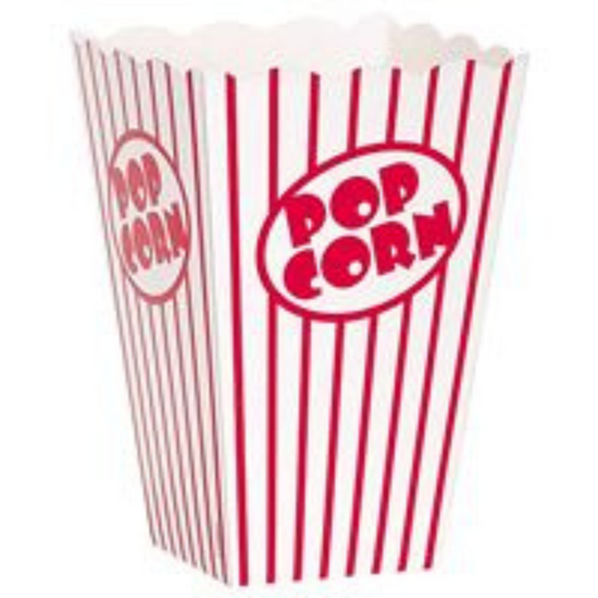 Unique 10 Pack Popcorn Boxes