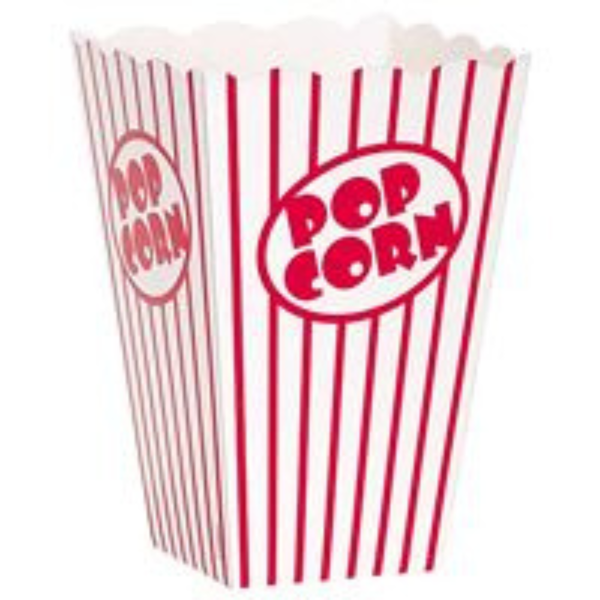 Unique 10 Pack Popcorn Boxes