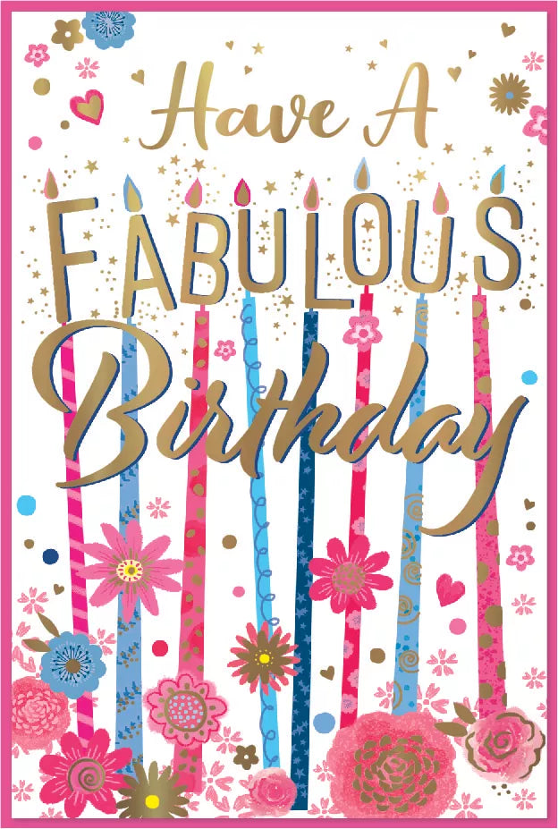 Simon Elvin C75 Birthday cards open 6-pack featuring colorful designs and festive illustrations, perfect for celebrating birthdays.