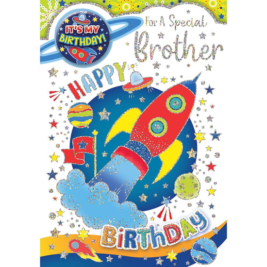 Xpress Yourself C50 Birthday Brother 6pk