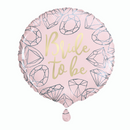 Unique Foil Balloon Bride To Be Diamond 18"
