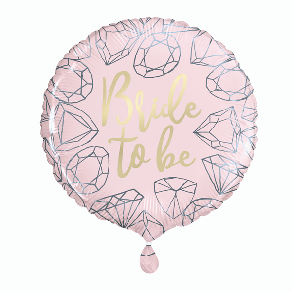 Unique Foil Balloon Bride To Be Diamond 18"