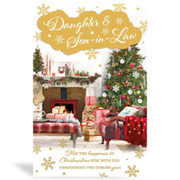 Poppyhill C150 Christmas Daughter & Son-In-Law 6pk