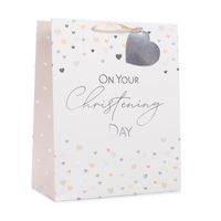 Tiger Feet 6 Pack Gift Bag Christening Day Large