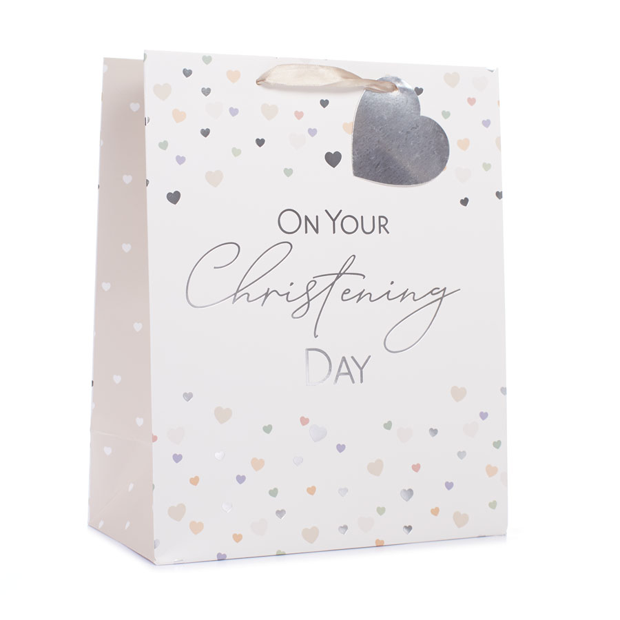 Tiger Feet 6 Pack Gift Bag Christening Day Large