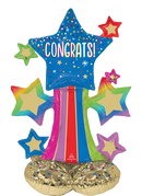 Anagram Star Bursts 36" Airloonz Foil Balloon