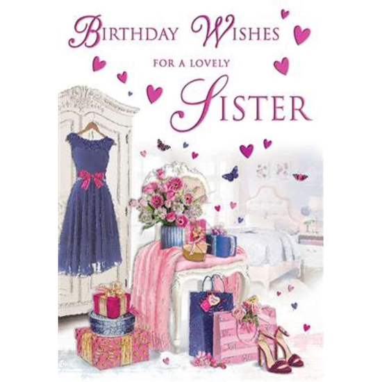 Regal 6 Pack Cards C75 Everyday Birthday Sister