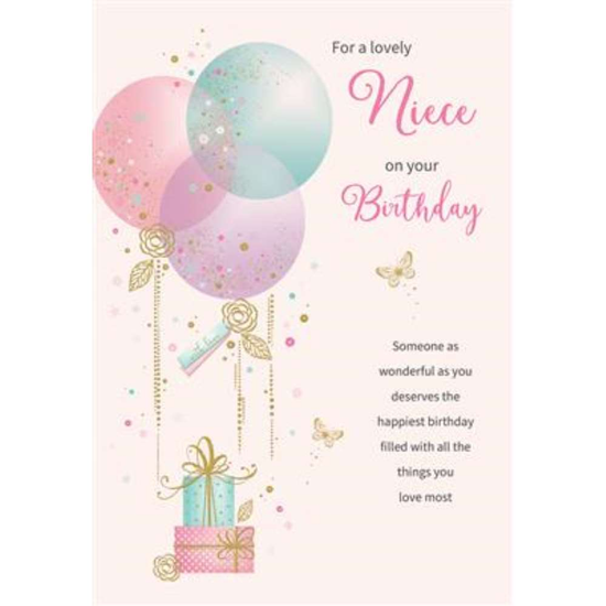 Regal 6 Pack Cards C75 Everyday Birthday Niece