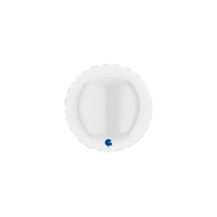 Grabo Foil Balloon White Round 4"