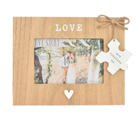 Love Story Photo Frame Love 6x4
