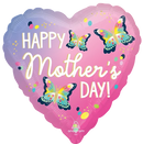 Anagram Mother's Day Flutters 18" Foil Balloon