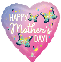Anagram Mother's Day Flutters 18" Foil Balloon