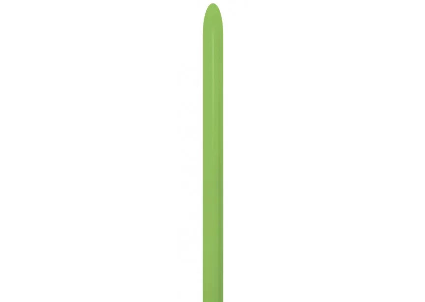 Sempertex latex modelling Nozzle Up pack in lime green, 80 pieces, suitable for creative craft projects and detailed sculpting.