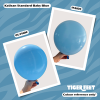 Kalisan Standard Baby Blue 36" Latex Balloons 2pk