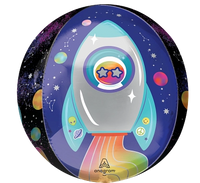 Anagram Foil Balloon Orbz Outer Space 16