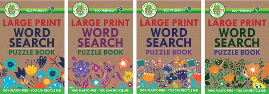 Wordsearch Book Large Print A5 12pk