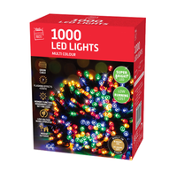 Uncle Bills 1000 Pack LED Lights Timer Multi