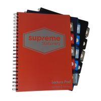 Lecture Pad Boys A4 200pg 3pk