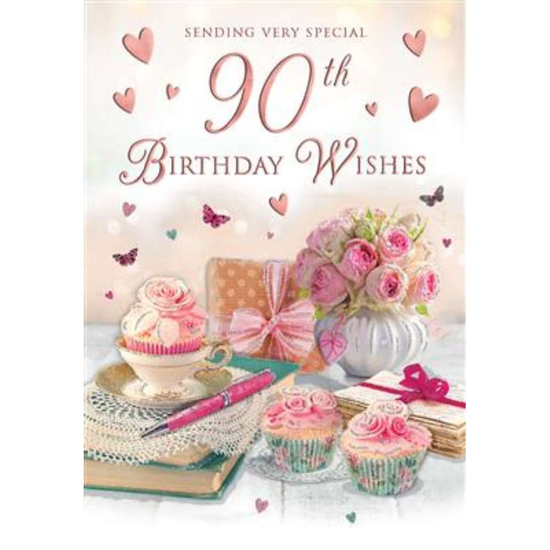 Regal 6 Pack Cards C75 Everyday Birthday Age 90
