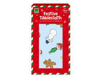 Christmas Character Tablecloth 180x120cm