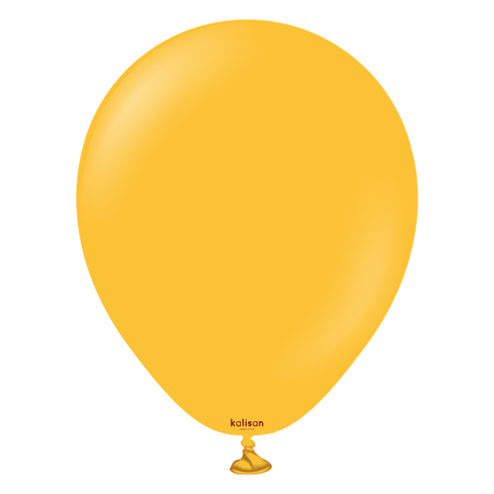 Kalisan Standard Amber 5" Latex Balloons 100pk